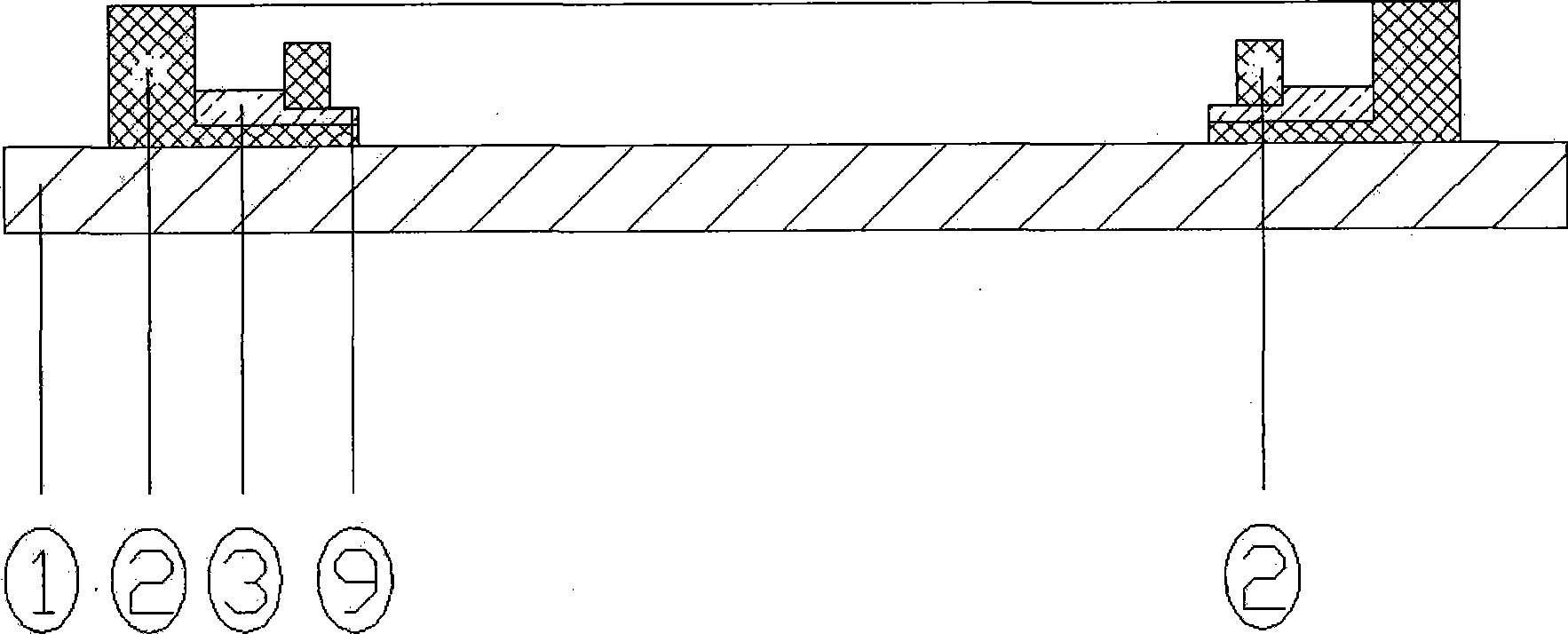 Ultra-high-power LED die set light source structure