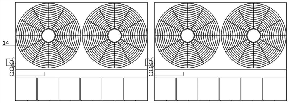 Container type refrigeration station