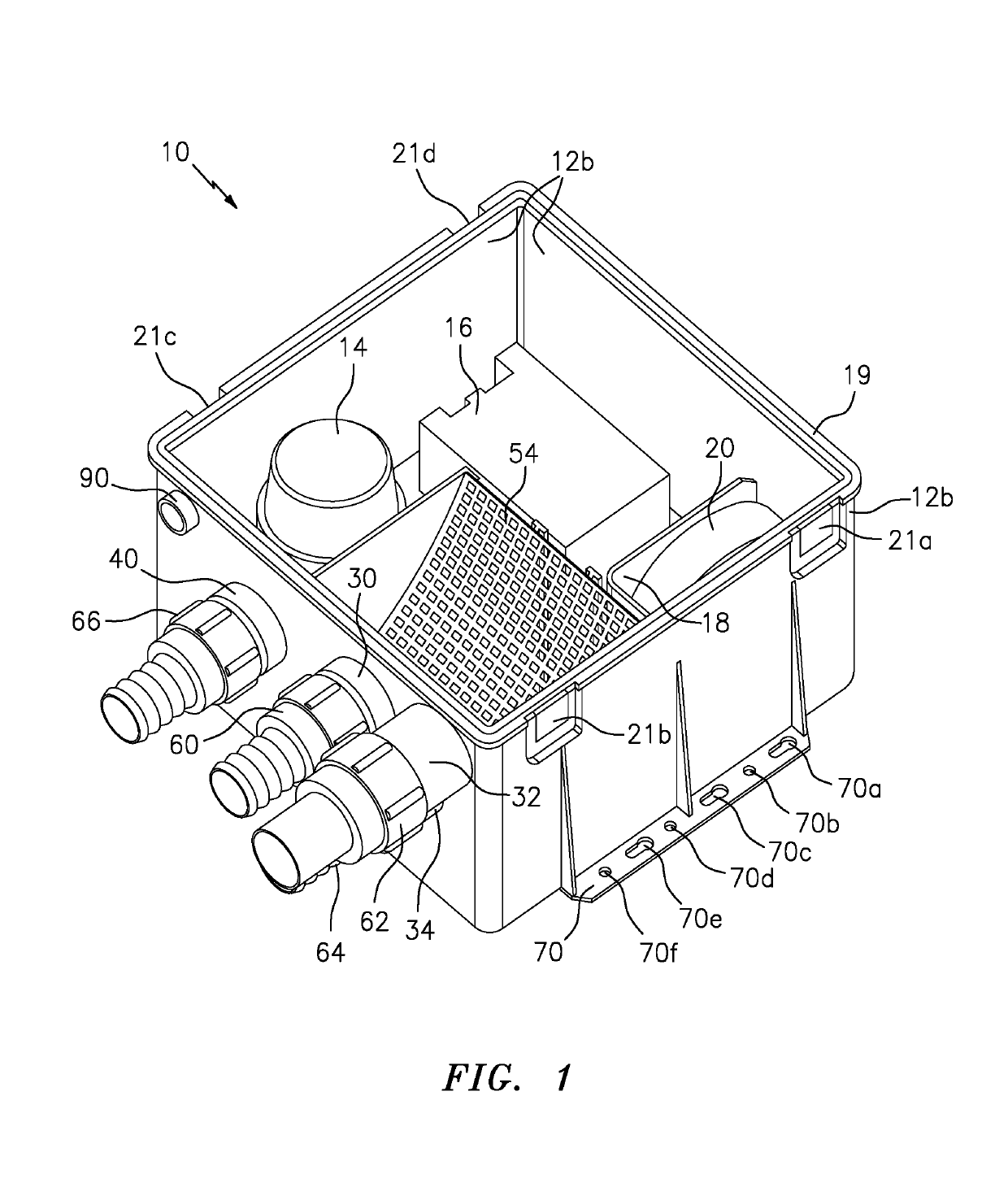 Shower drain box