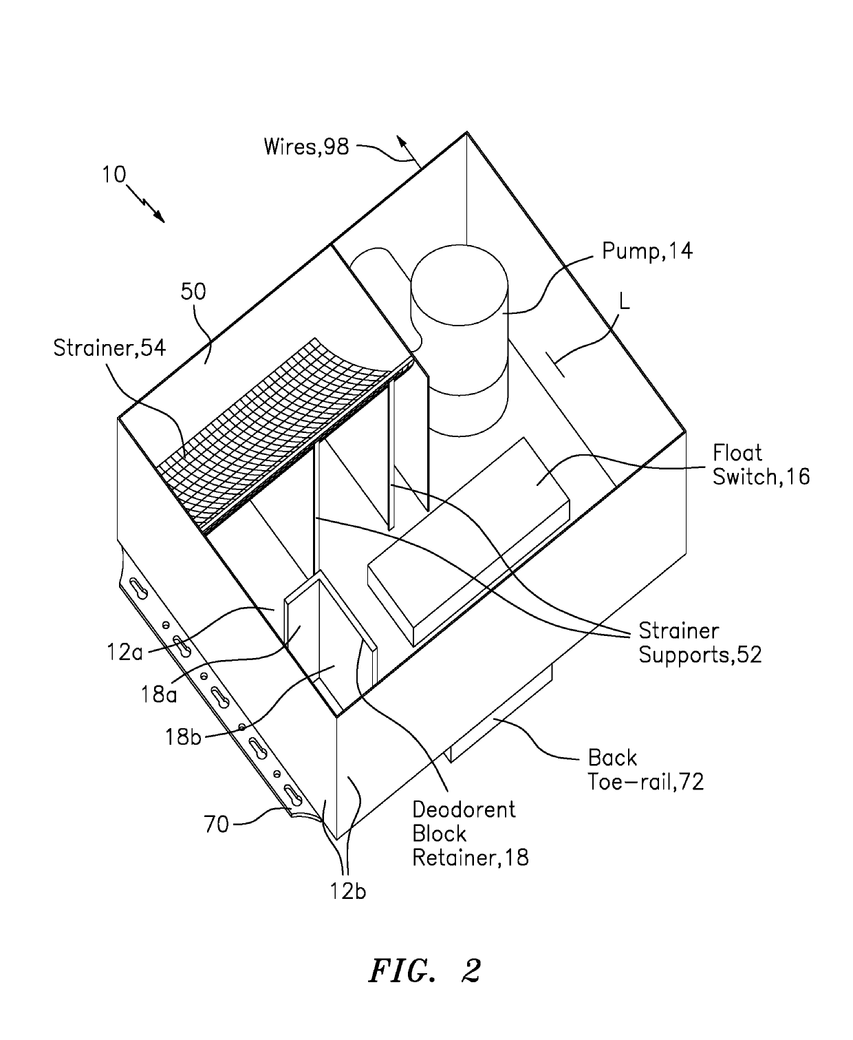 Shower drain box