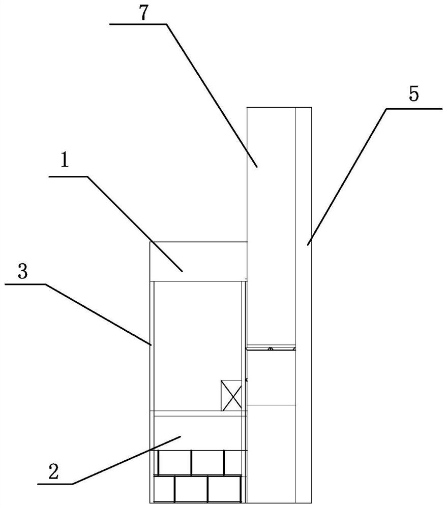 Novel bunk bed structure for dormitory