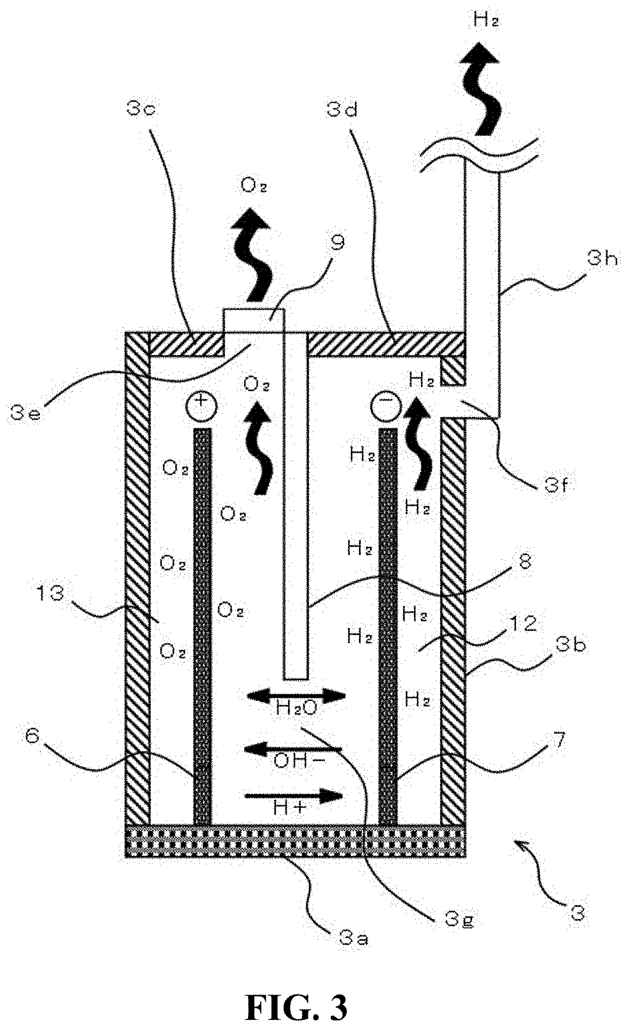 Hydrogen inhalation cosmetic method, and high-concentration hydrogen inhalation device used in hydrogen inhalation cosmetic method