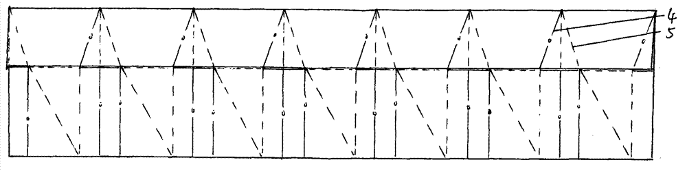 Folding method of hexagonal paper bowl