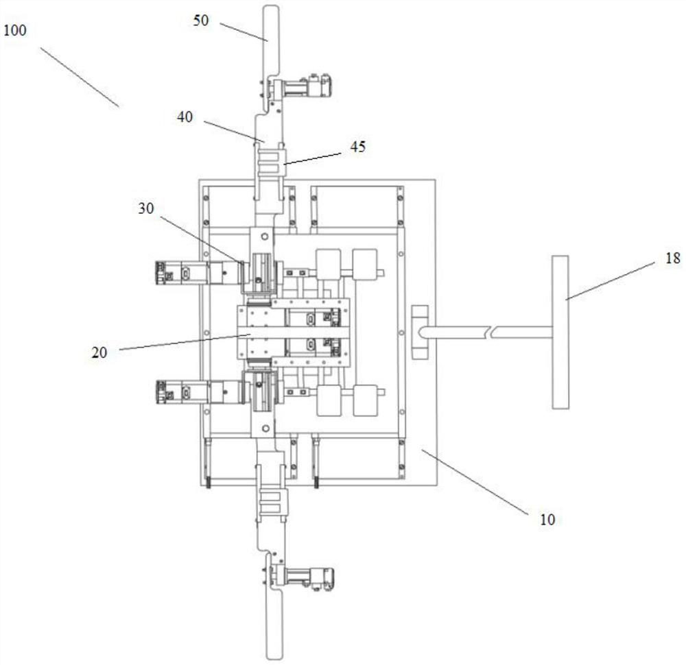 A wing simulation test bench driven by linear motor