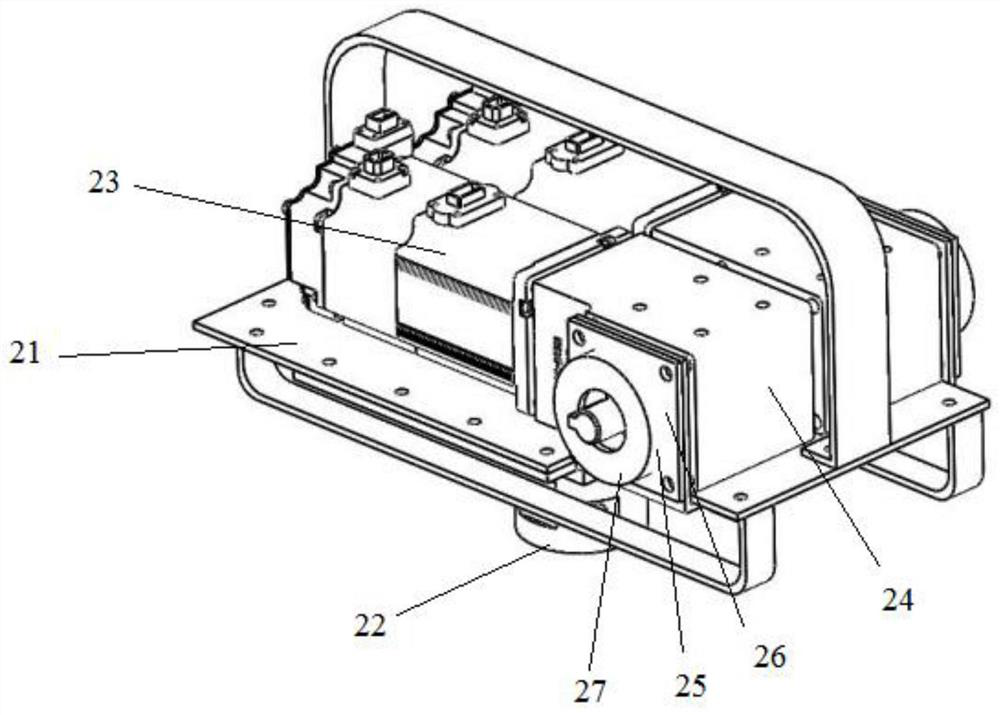 A wing simulation test bench driven by linear motor