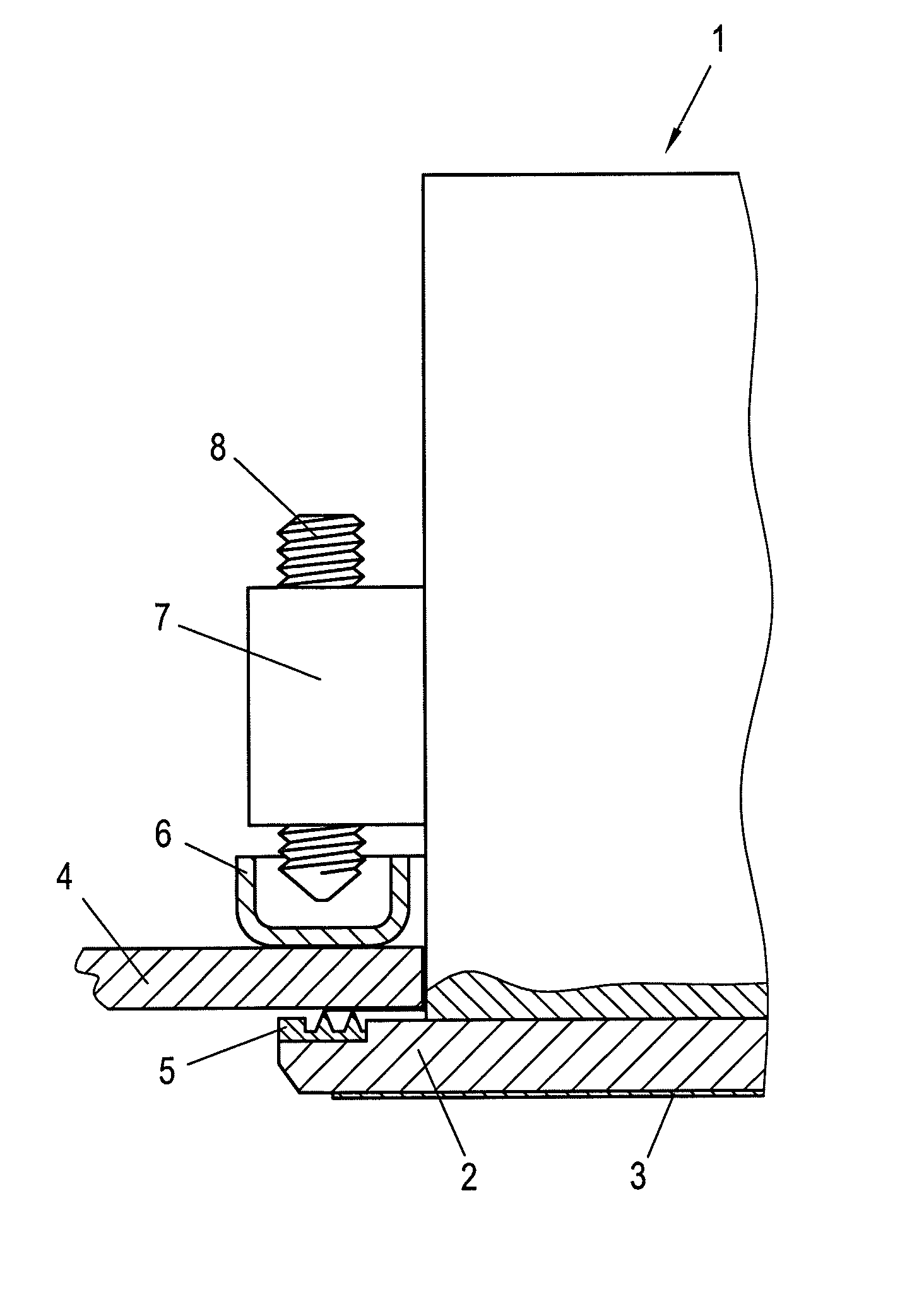 Hygiene-compliant display and control device