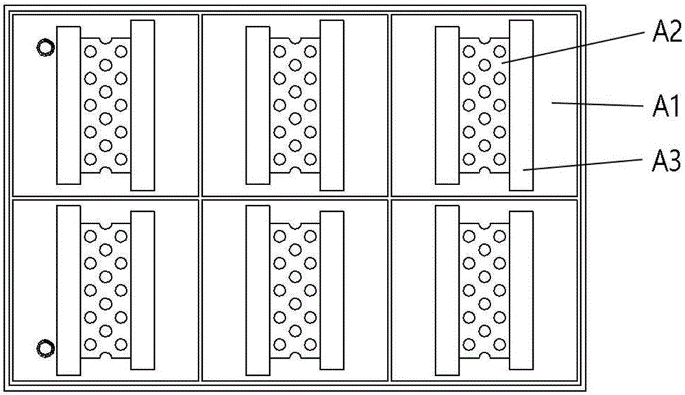 Fully-automatic assembling machine for protective meshes of storage batteries