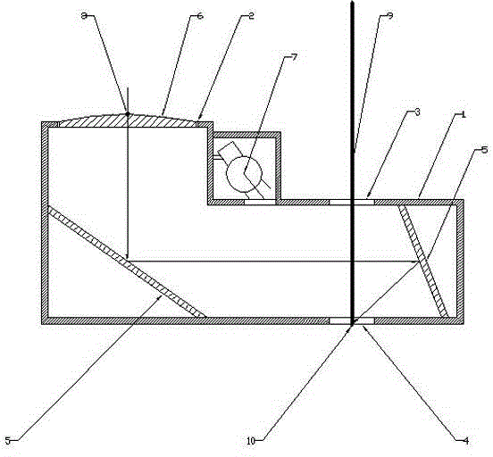 Total station point location centering indicator