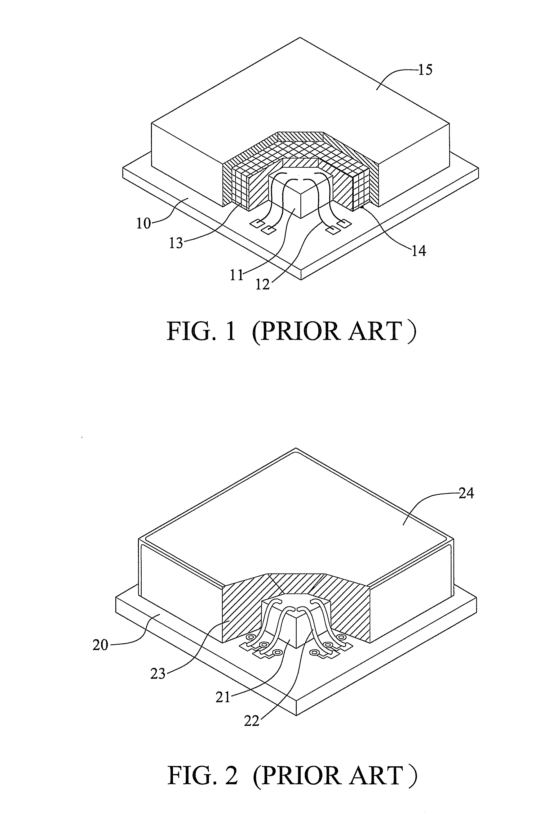 Quad flat non-leaded package structure with electromagnetic interference shielding function and method for fabricating the same