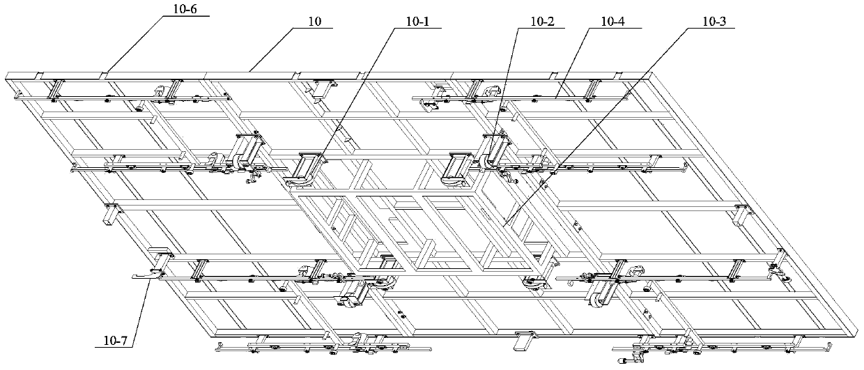 Multifunctional conveying sliding plate and sliding plate conveying line