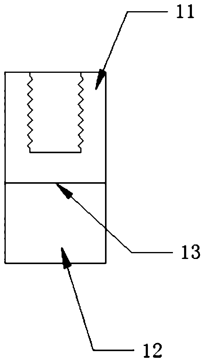 Bimetal composite grounding nut