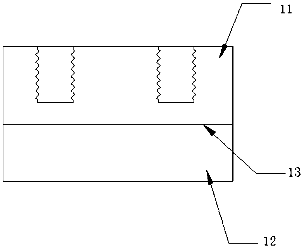 Bimetal composite grounding nut