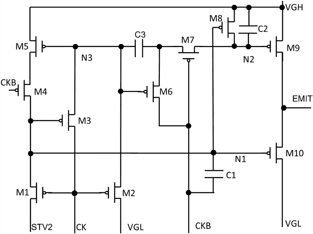 Organic electroluminescent display panel, driving method thereof and display device