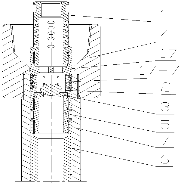 Oil field oil pump sand removal device and manufacturing method thereof