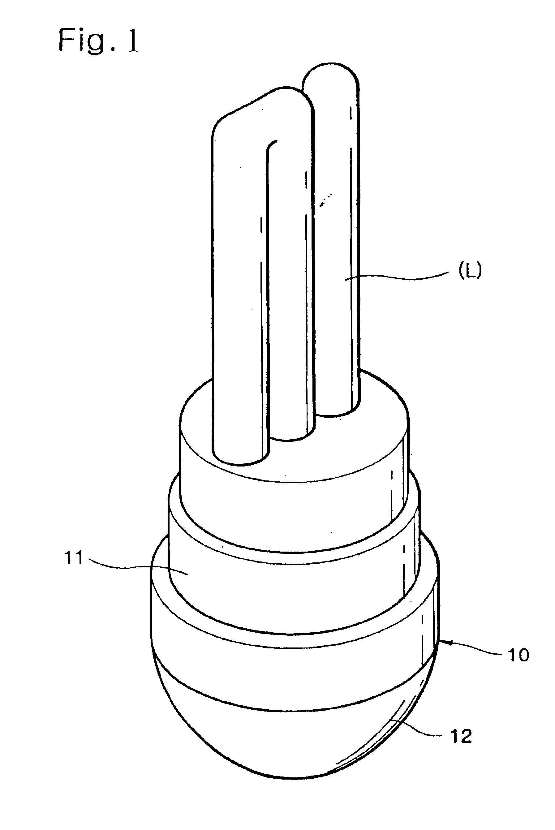 Ballast socket for compact fluorescent lamp