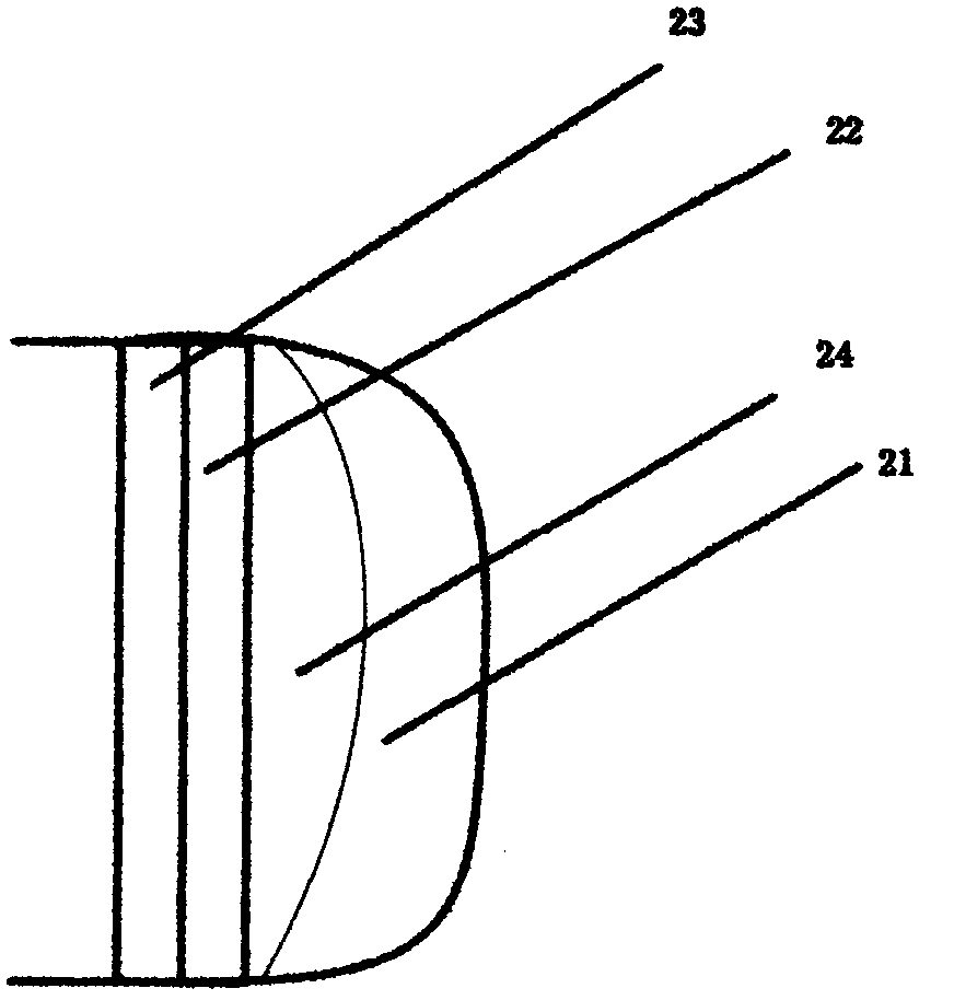 Rearview mirror capable of avoiding automobile blind area