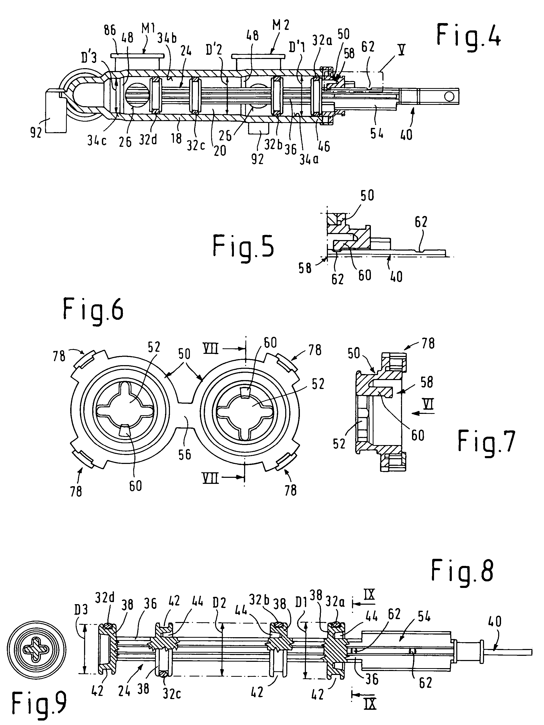 Multiway valve arrangement