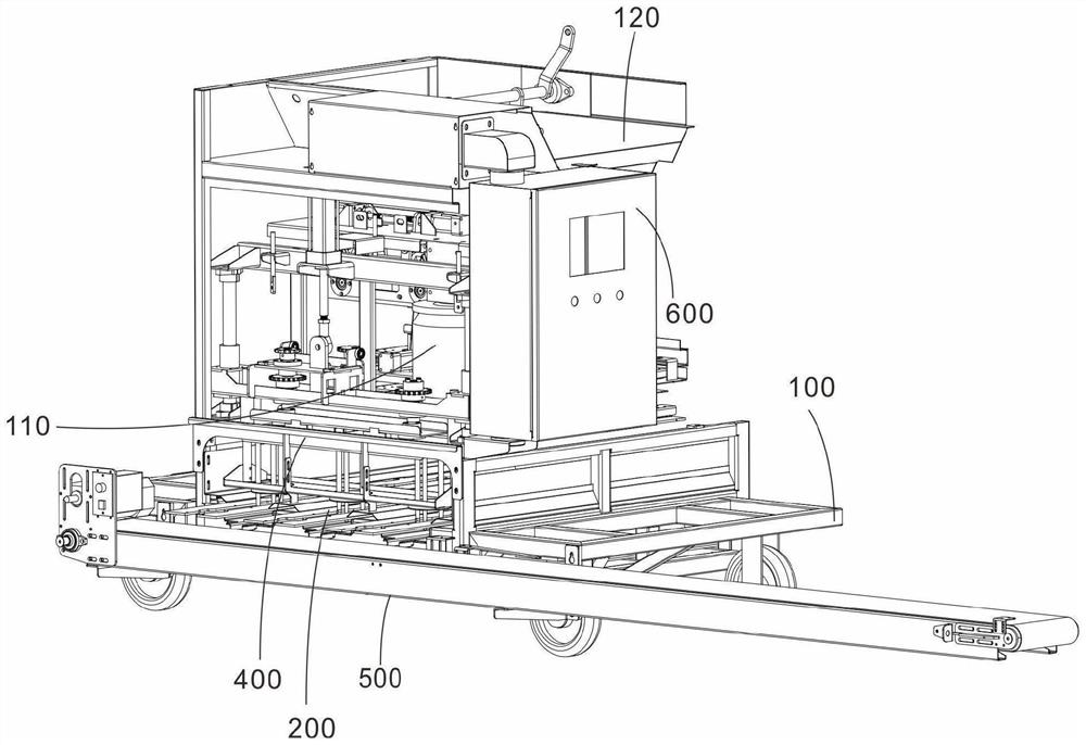 Automatic substrate potting machine