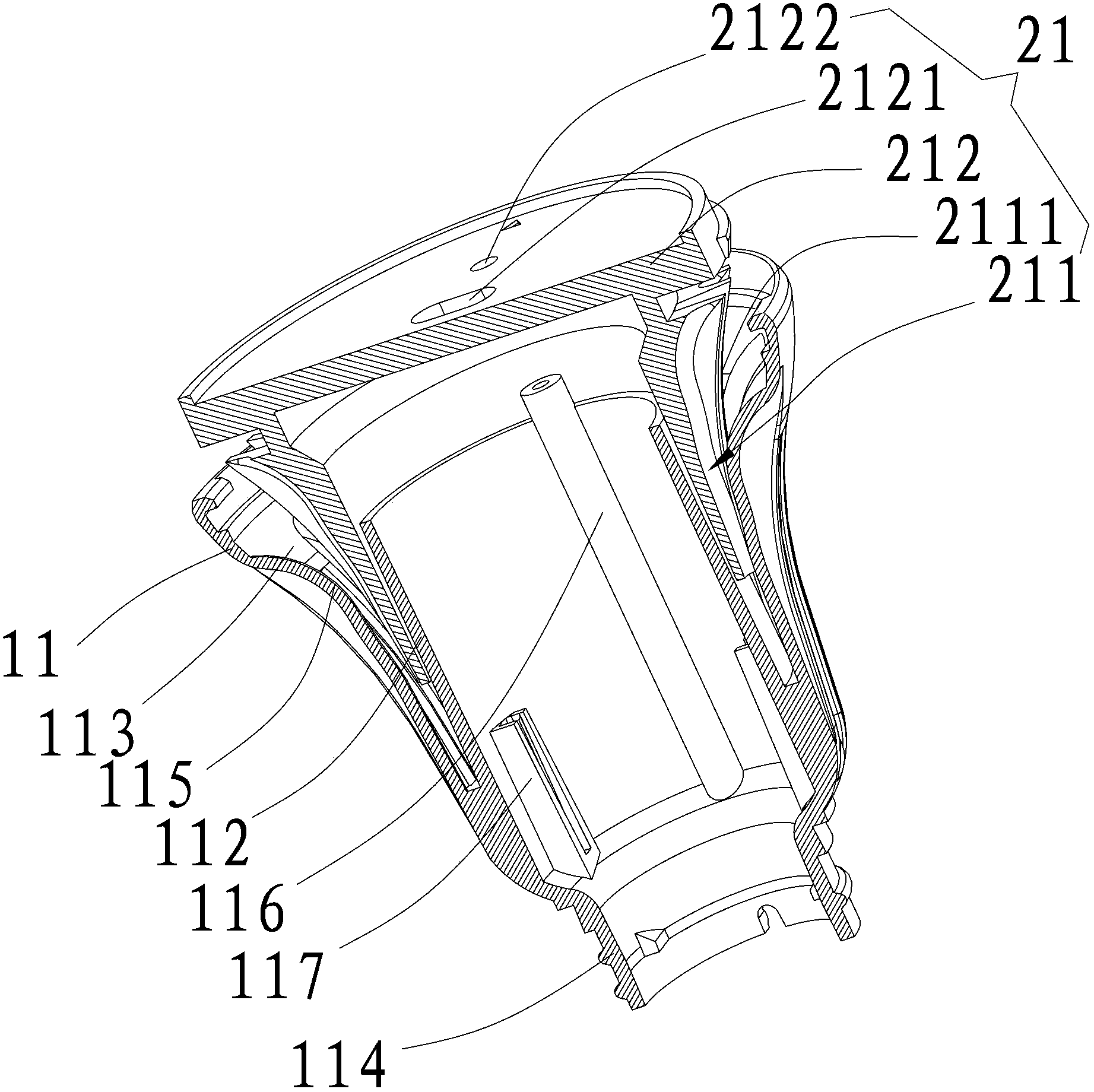 Lamp body and light-emitting diode (LED) bulb