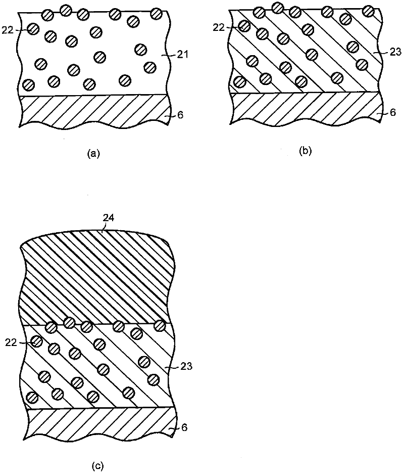 Substrate for mounting light-emitting element, production process thereof and light-emitting device