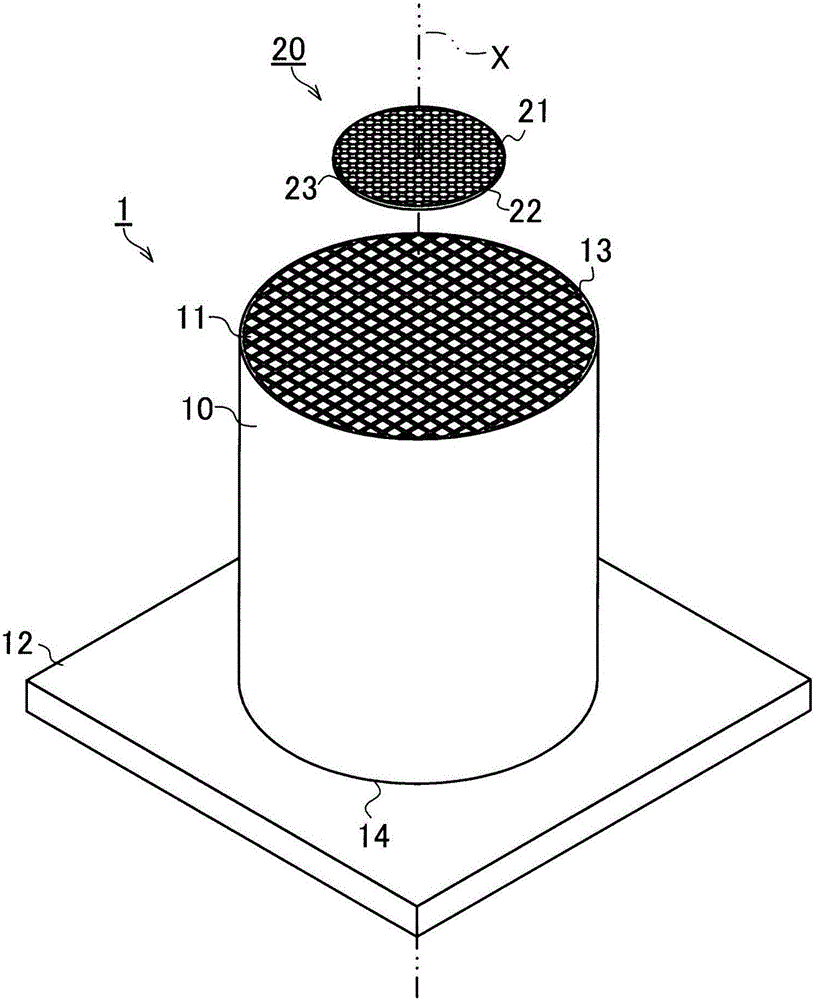 Microwave drying method of honeycomb formed body