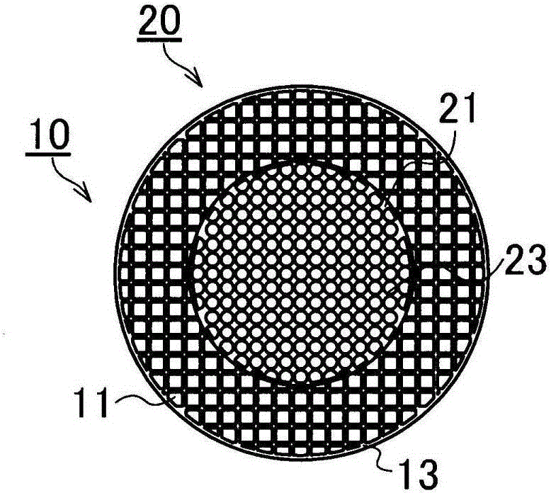 Microwave drying method of honeycomb formed body