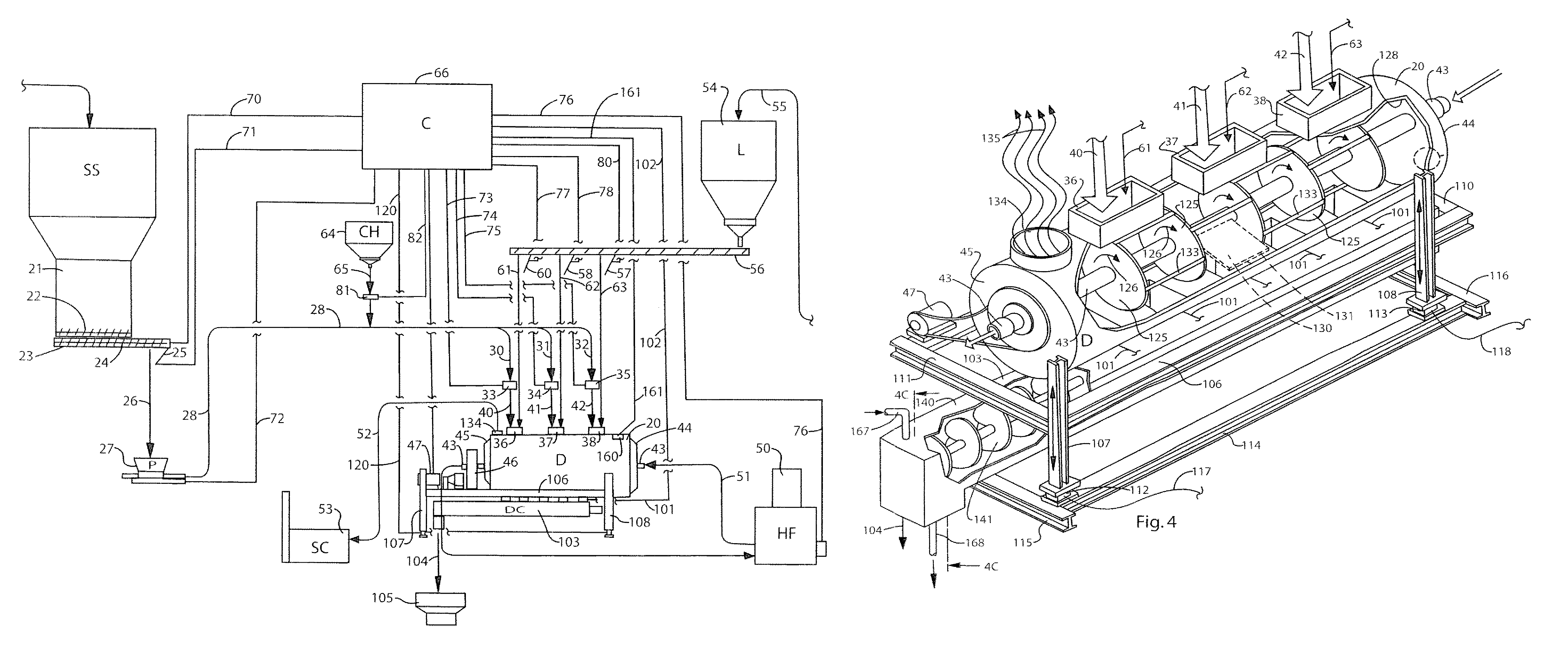 Apparatus, method and system for treating sewage sludge