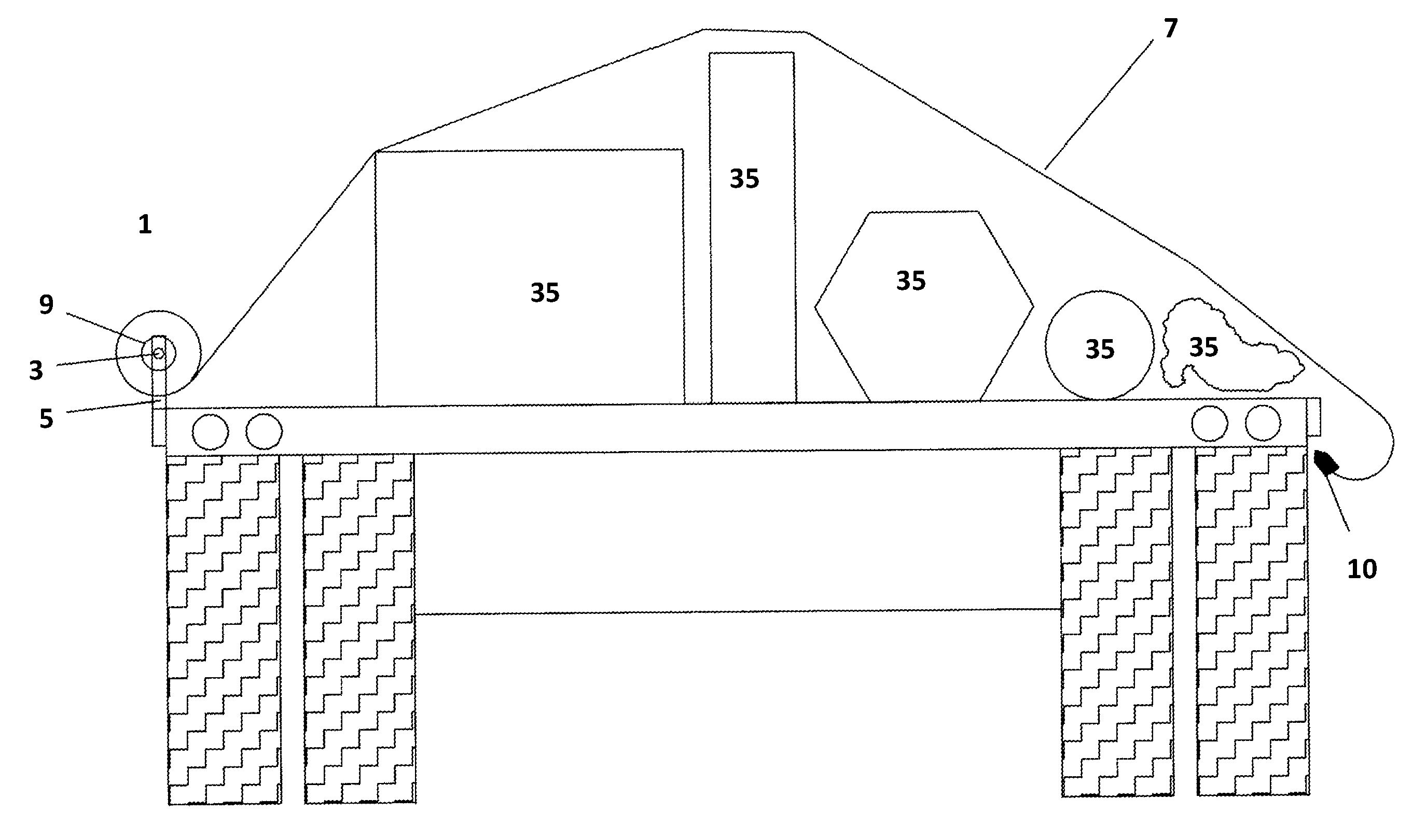 Flat Bed Tarping System