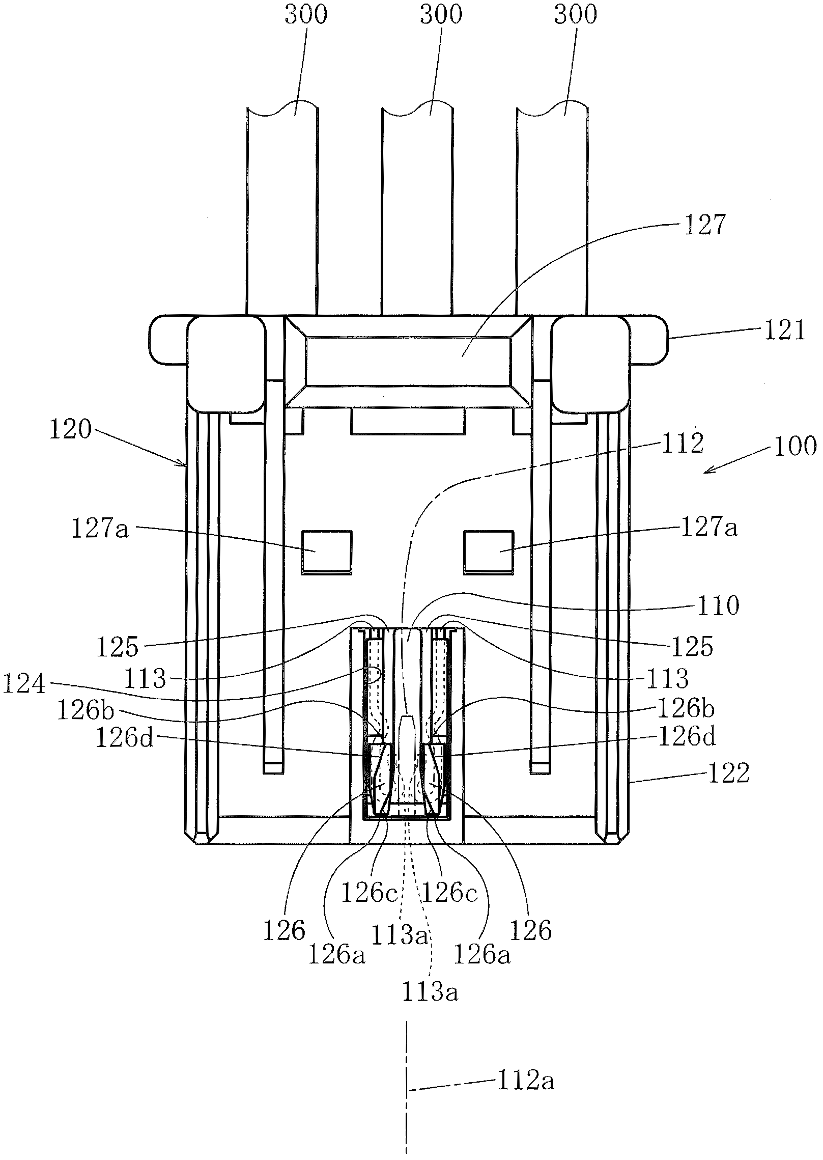 Connector provided with combination detection unit