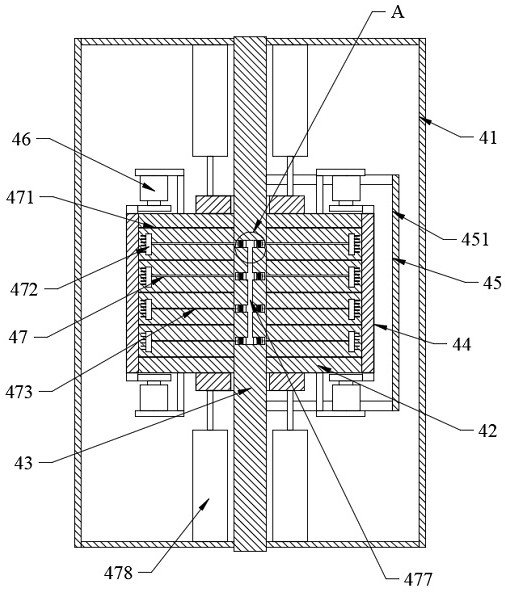 High-precision grinding machine device with workpiece surface precision detection function