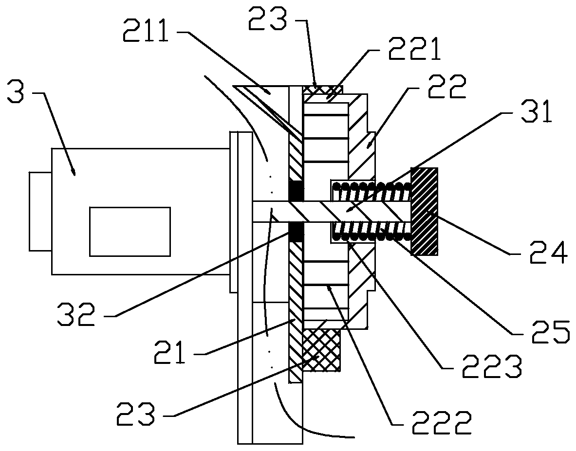 Intelligent nailing machine for umbrella