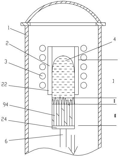 Equipment and method for preparing high-purity directionally crystallized polysilicon