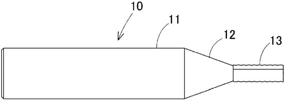 Processing method for surface of workpiece using rotating cutting tool