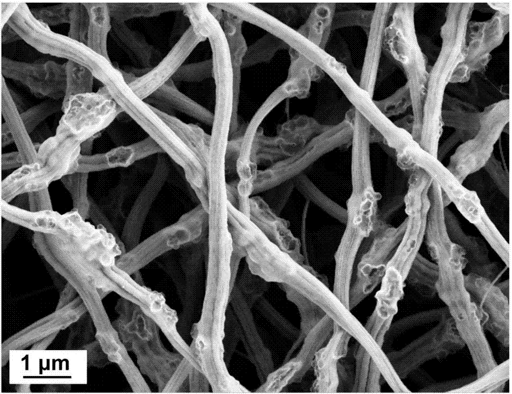 Amorphous germanium dioxide/multi-tube carbon nanofiber and preparation method thereof