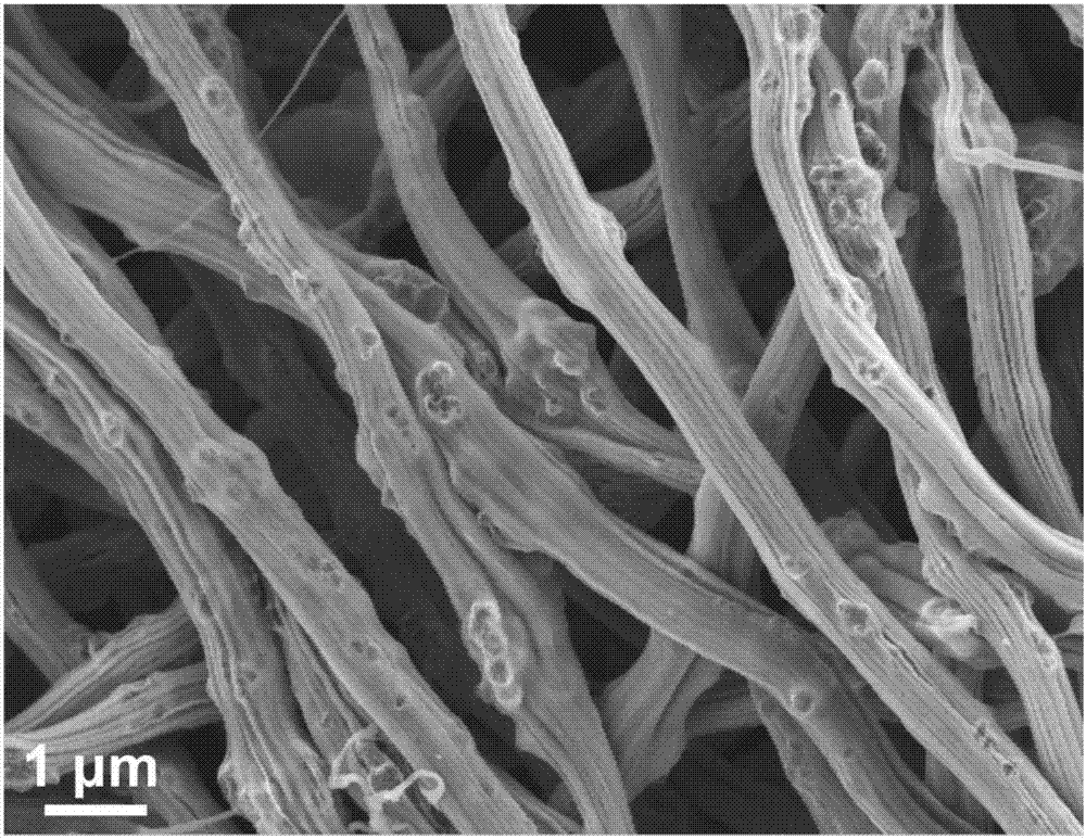 Amorphous germanium dioxide/multi-tube carbon nanofiber and preparation method thereof