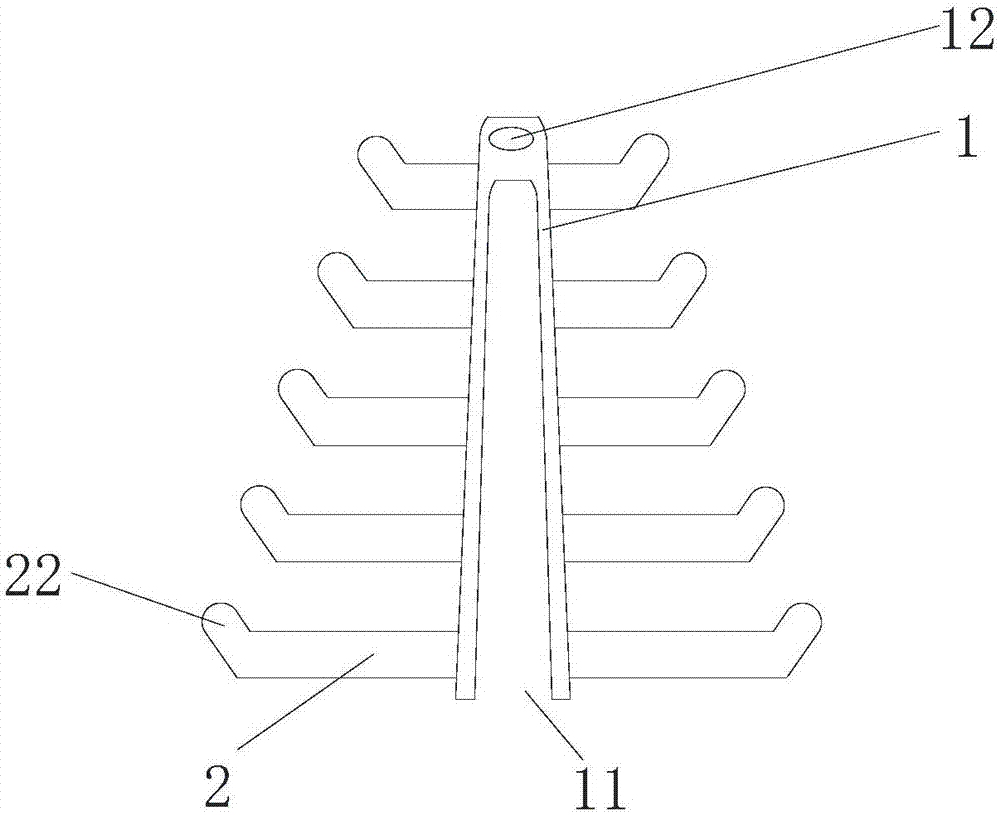 Artificial reef plate manufactured by utilizing urban construction waste