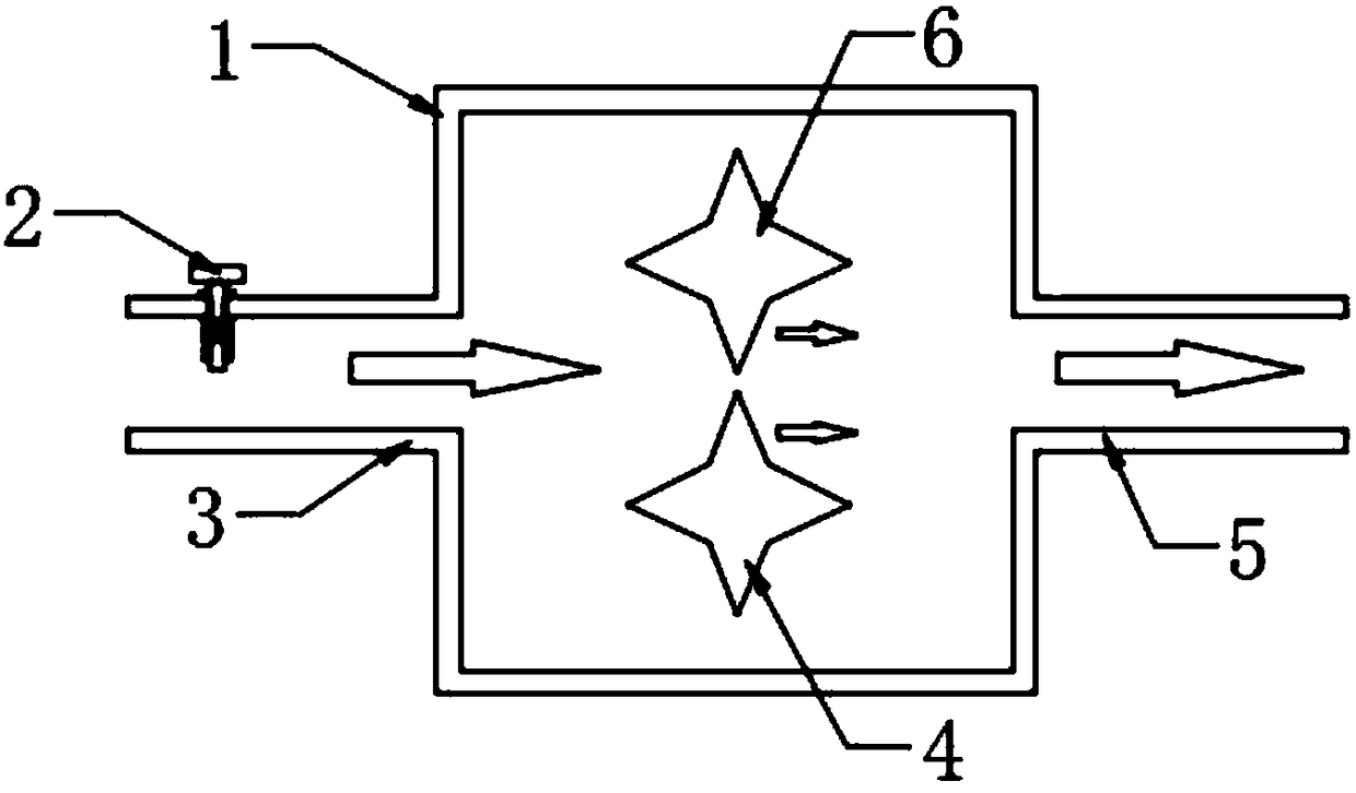 Magnetic connecting shaft type hand cranking small-flow LNG filling pump