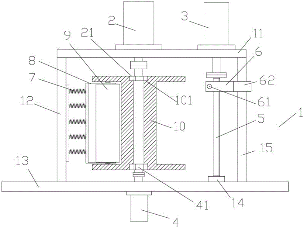 High-precision winding device of enameled wires