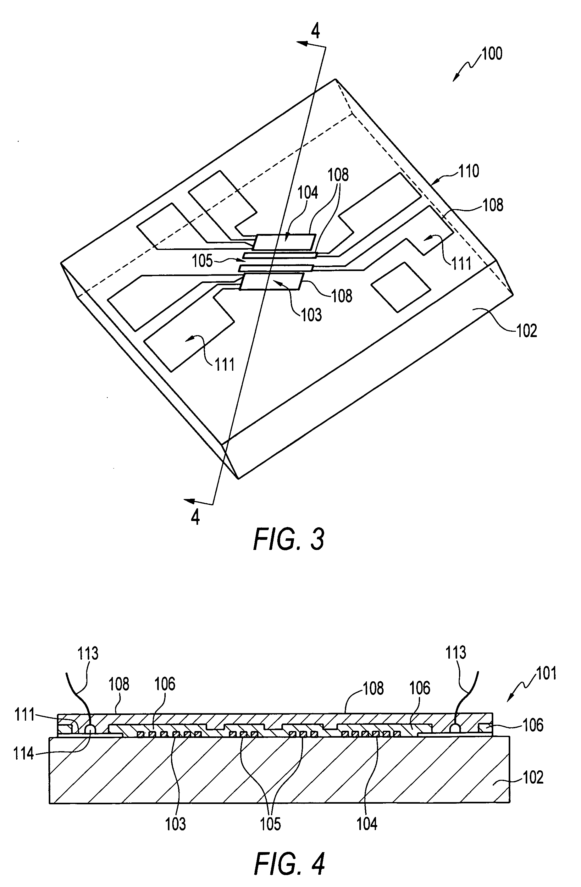 Thermal mass gas flow sensor and method of forming same