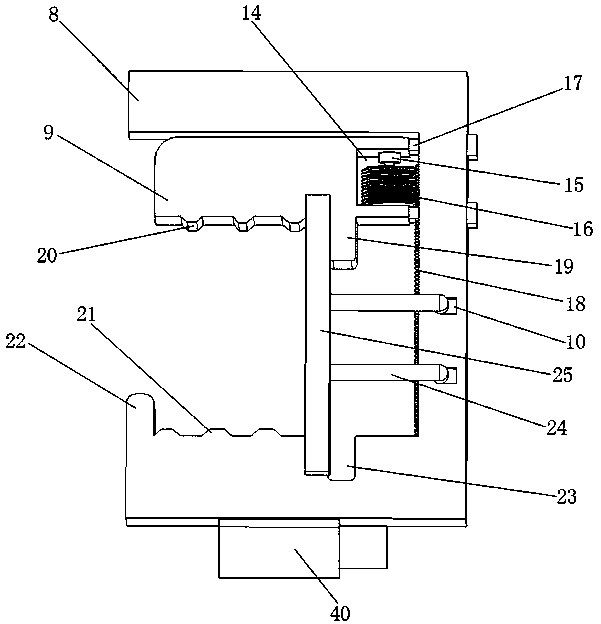 An auto-adjustable short-circuit grounding device