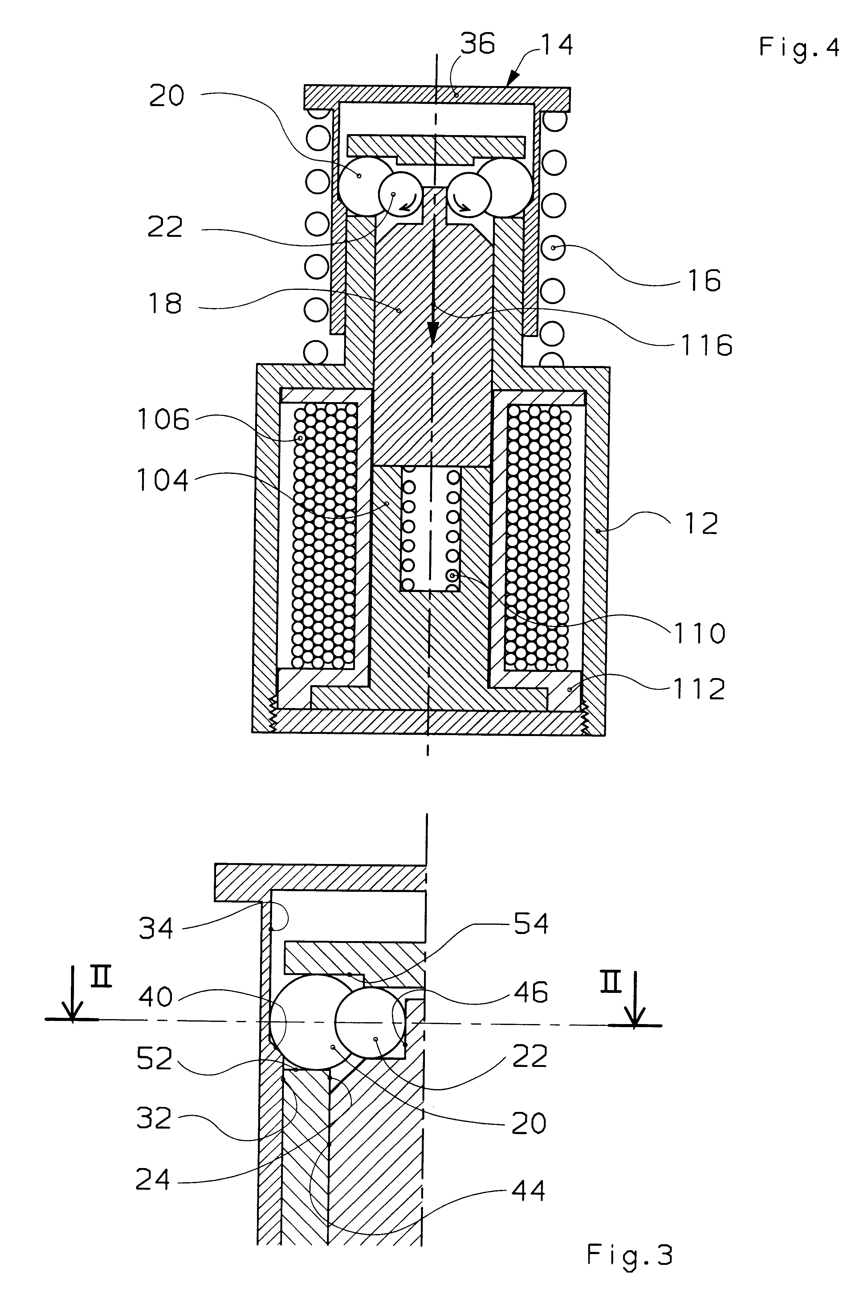 Ball actuator