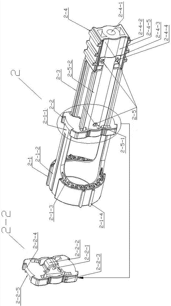 Selective nail bin assembly of disposable selective anorectum cutting anastomat