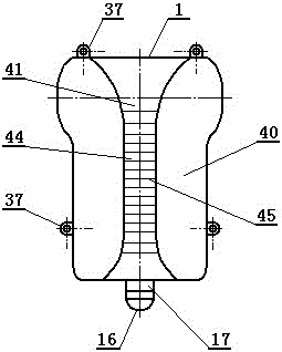 Electric cutting knife for cutting pineapple spinae