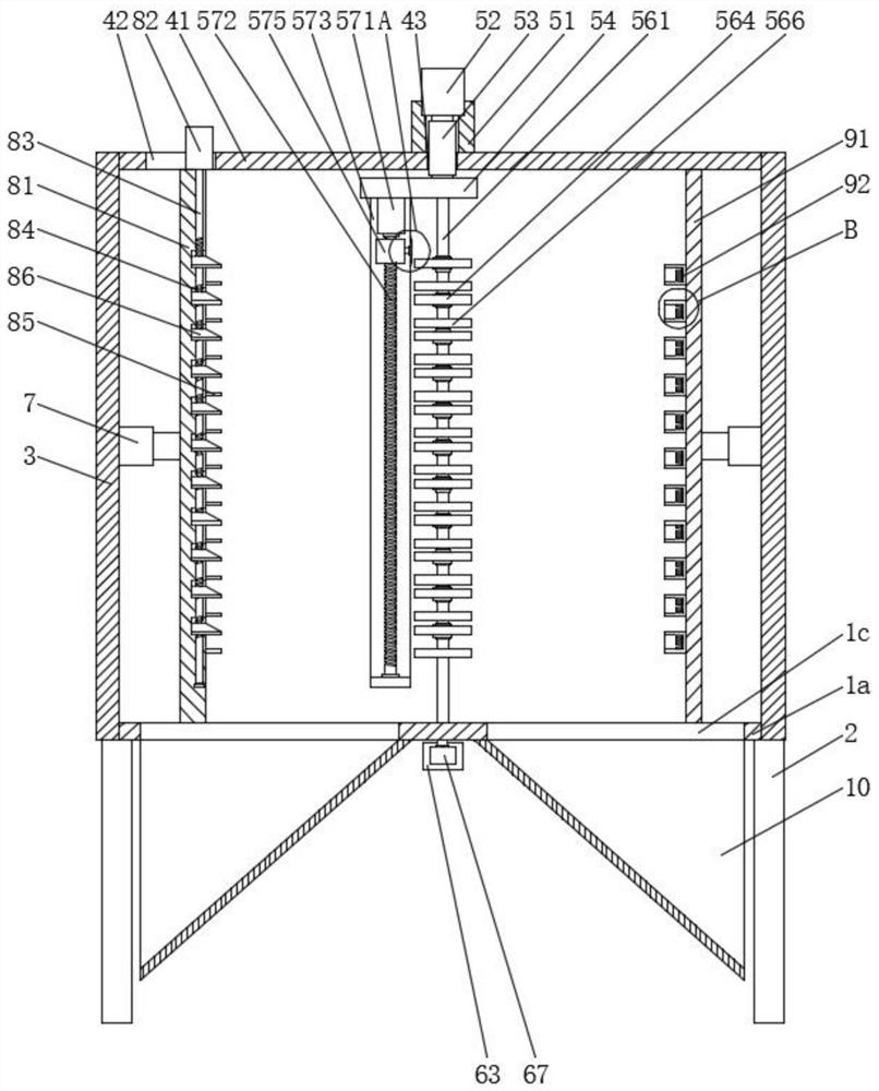 Particle board forming machining method