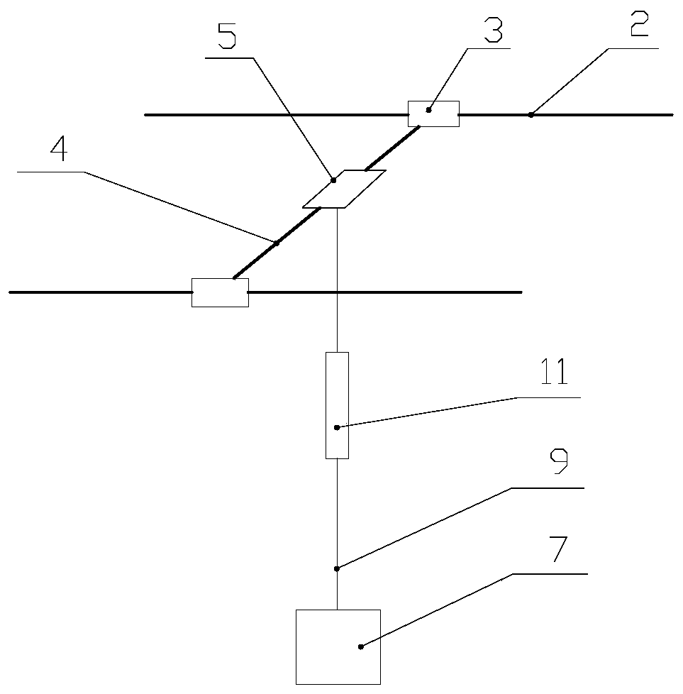 Gravity unloading device for air floatation supporting three-dimensional active movement