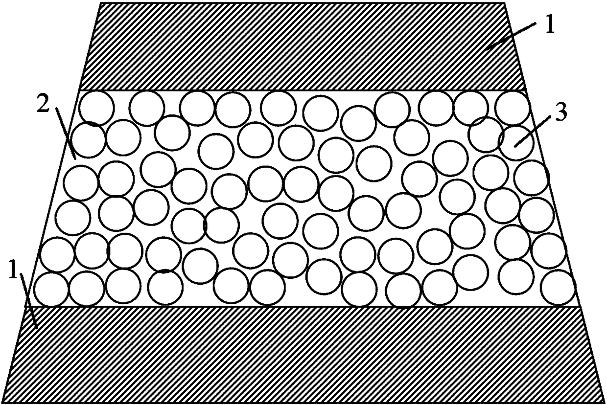 Double-gradient artificial vertebral lamina and preparation method thereof