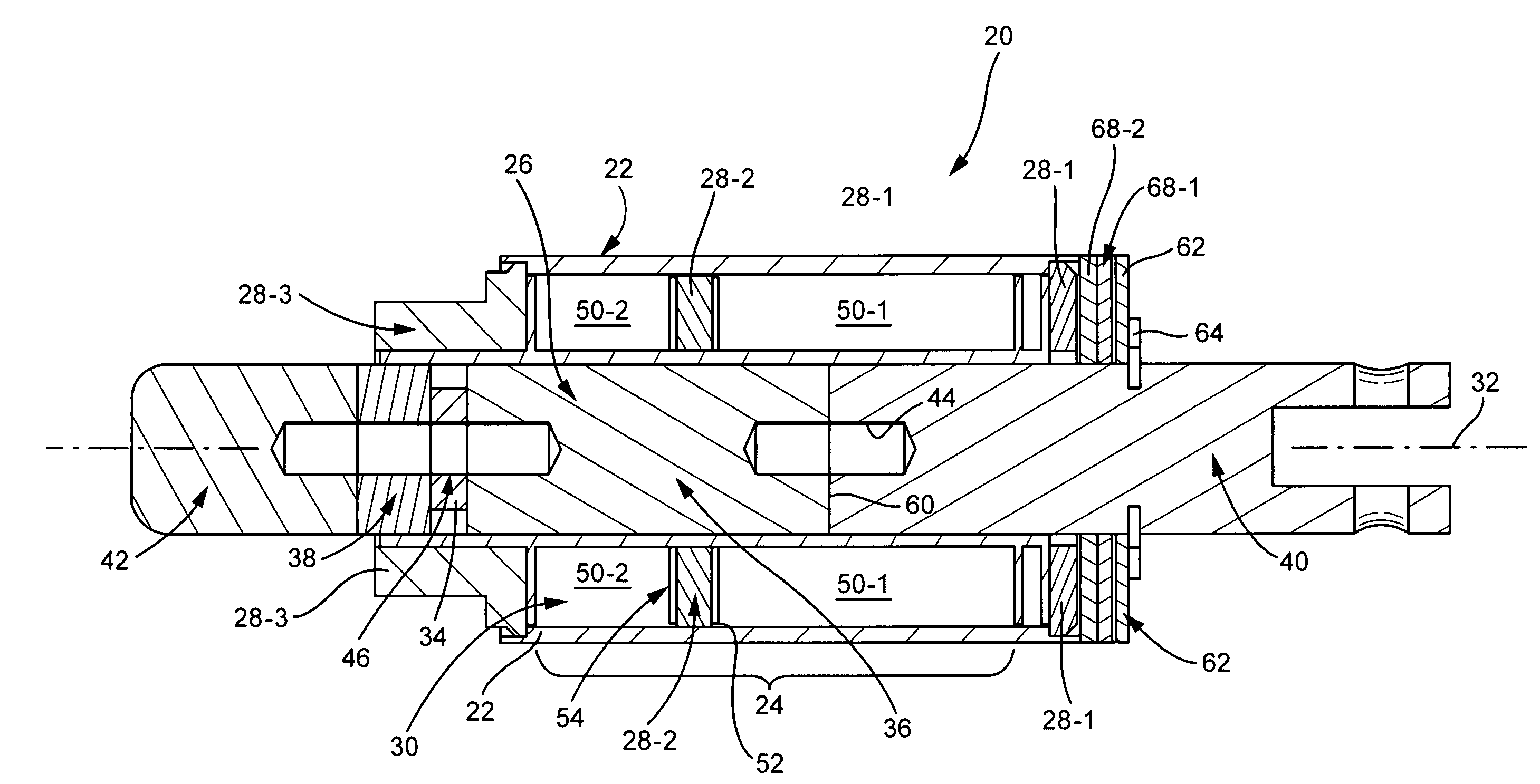 Soft latch bidirectional quiet solenoid