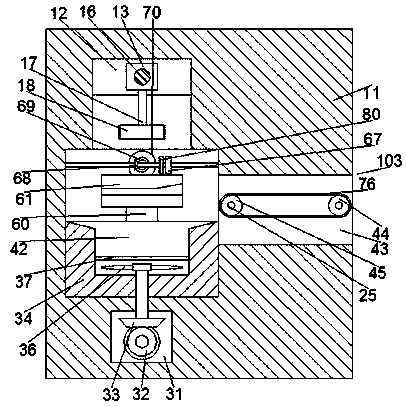 Steel plate polishing and de-rusting device