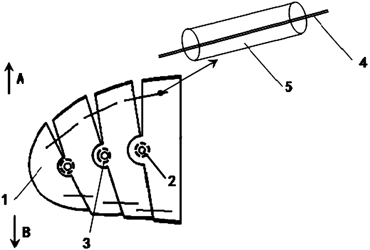 A continuously variable camber structure of an aircraft and a decentralized driving control method thereof