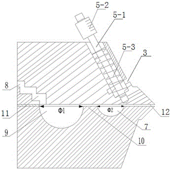 Slit type die head for coating lithium ion battery fluid